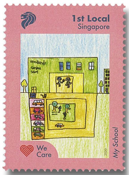 n° 2422/2425 - Timbre SINGAPOUR Poste