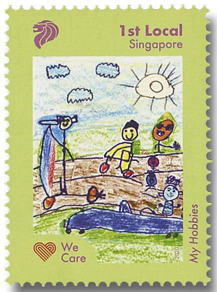 n° 2422/2425 - Timbre SINGAPOUR Poste