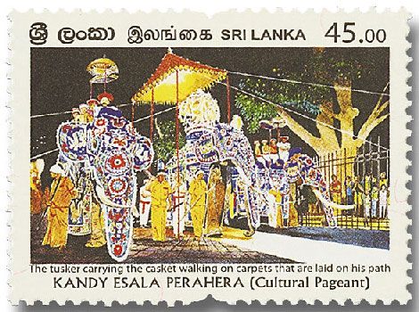 n° 2257/2259 - Timbre SRI LANKA Poste