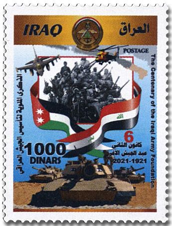 n° 1925/1928 + BF n° 153 - Timbre IRAK Poste