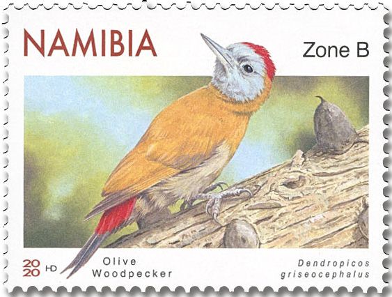 n° 1439/1443 - Timbre NAMIBIE Poste