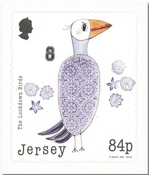 n° 2542/2549 - Timbre JERSEY Poste