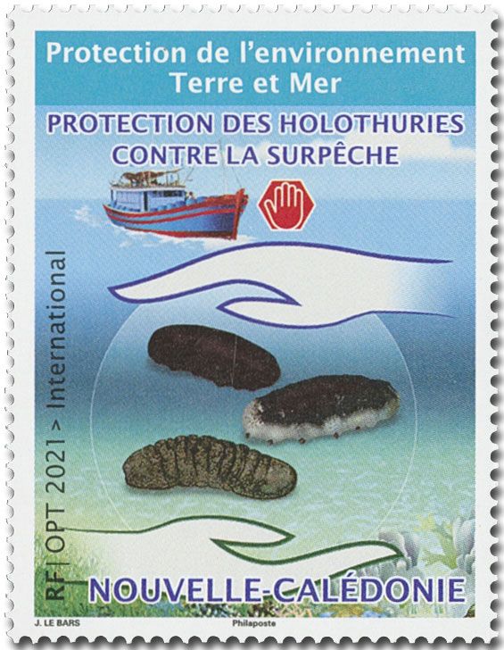 n° 1411/1412 - Timbre Nlle Calédonie Poste