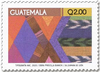 n° 741/750 - Timbre GUATEMALA Poste