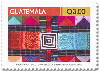 n° 741/750 - Timbre GUATEMALA Poste