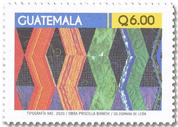 n° 741/750 - Timbre GUATEMALA Poste