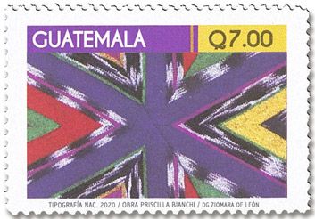 n° 741/750 - Timbre GUATEMALA Poste