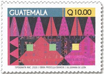 n° 741/750 - Timbre GUATEMALA Poste