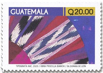 n° 741/750 - Timbre GUATEMALA Poste