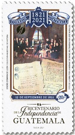 n° 753/757 - Timbre GUATEMALA Poste