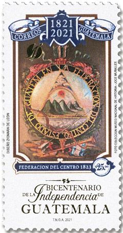 n° 753/757 - Timbre GUATEMALA Poste