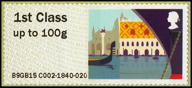 n° 92/97 - Timbre GRANDE-BRETAGNE Timbres de distributeurs