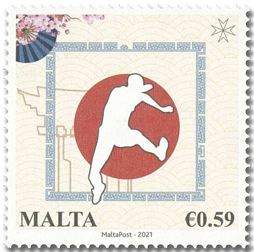 n° 2064/2066 - Timbre MALTE Poste