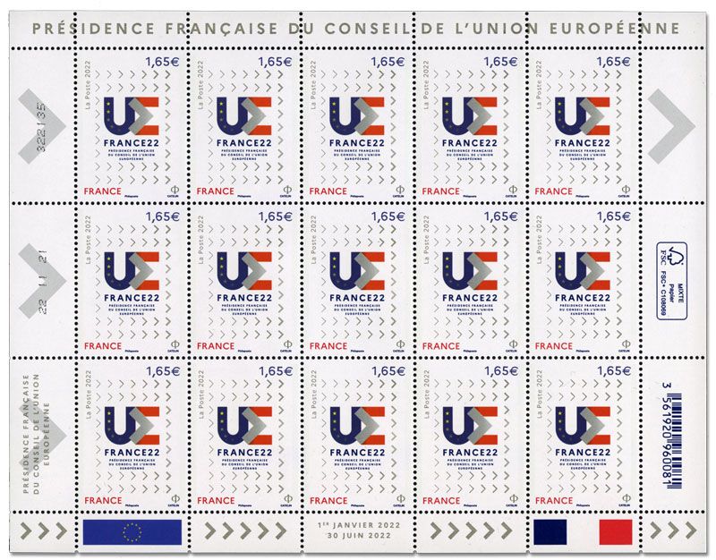 n° F46 - Timbre France Feuillets de France (n° 5545)