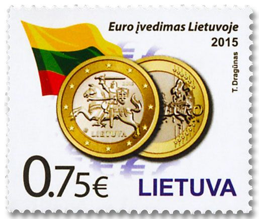 n° 1027/1032 - Timbre LITUANIE Poste