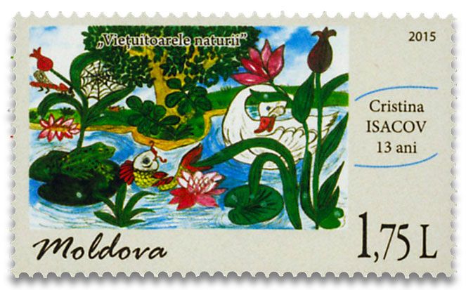 n° 793/795 - Timbre MOLDAVIE Poste