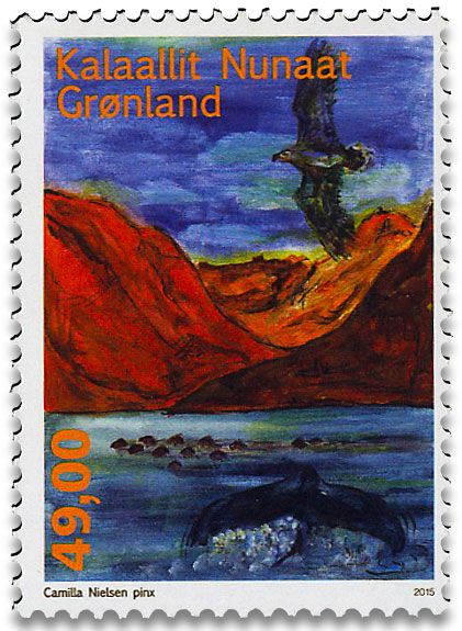 n° 664/665 - Timbre GROENLAND Poste