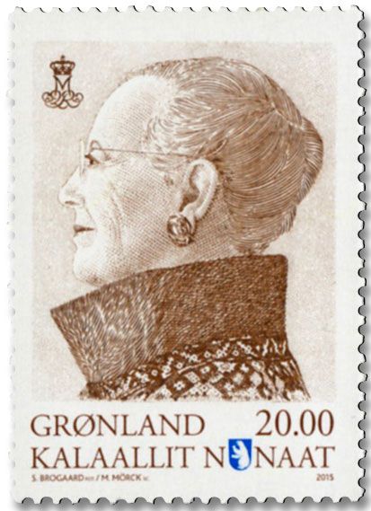 n° 674/675 - Timbre GROENLAND Poste