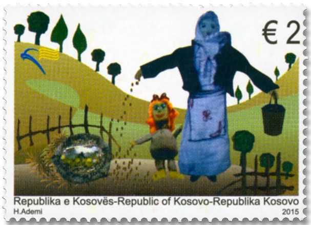 n° 188/189 - Timbre KOSOVO Poste