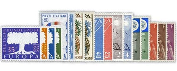 1957** - Année complète neuf EUROPA