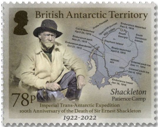 n° 792/795 - Timbre ANTARCTIQUE BRITANNIQUE Poste