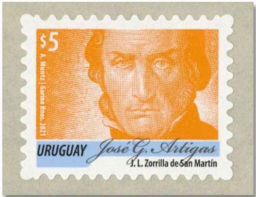 n° 3059, 3060, 3067 et 3068 (les 4 valeurs) - Timbre URUGUAY Poste