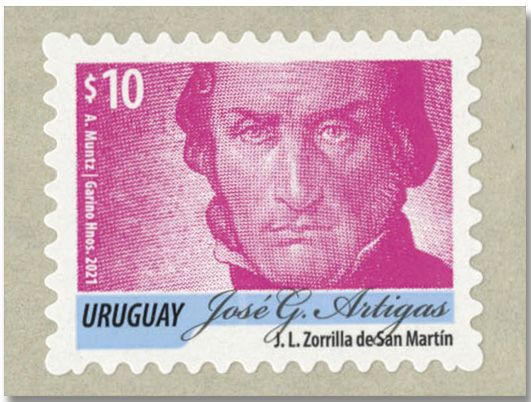 n° 3059, 3060, 3067 et 3068 (les 4 valeurs) - Timbre URUGUAY Poste