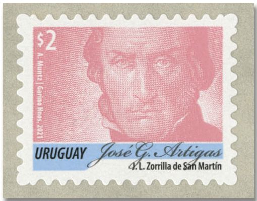 n° 3059, 3060, 3067 et 3068 (les 4 valeurs) - Timbre URUGUAY Poste