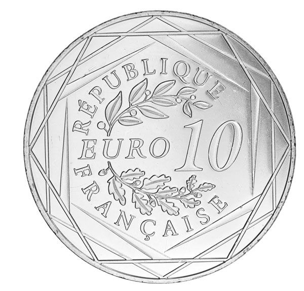 10 EUROS ARGENT - FRANCE 2014 - LE COQ