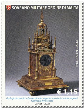 n° 1594/1598 - Timbre ORDRE de MALTE Poste