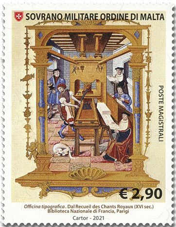 n° 1599/1602 - Timbre ORDRE de MALTE Poste