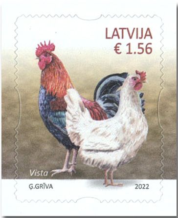 n° 1121/1124 - Timbre LETTONIE Poste