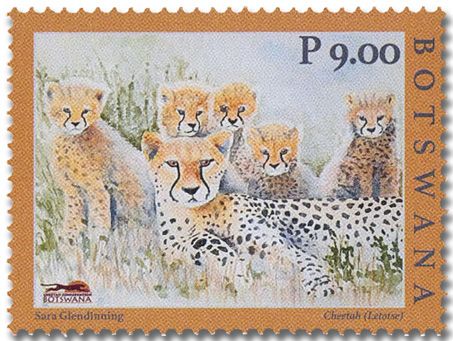 n° 1275/1278 - Timbre BOTSWANA Poste