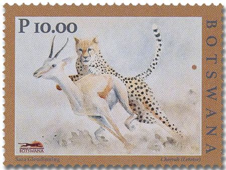 n° 1275/1278 - Timbre BOTSWANA Poste