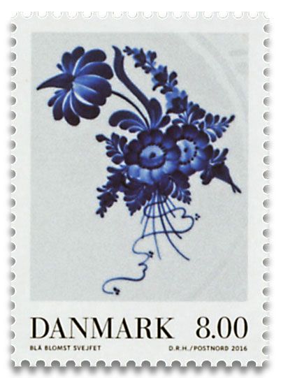 n° 3 - Timbre DANEMARK VIII - Carnets et ouvrages de luxe