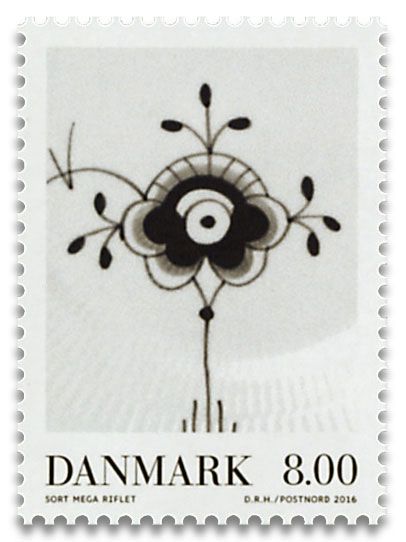 n° 3 - Timbre DANEMARK VIII - Carnets et ouvrages de luxe