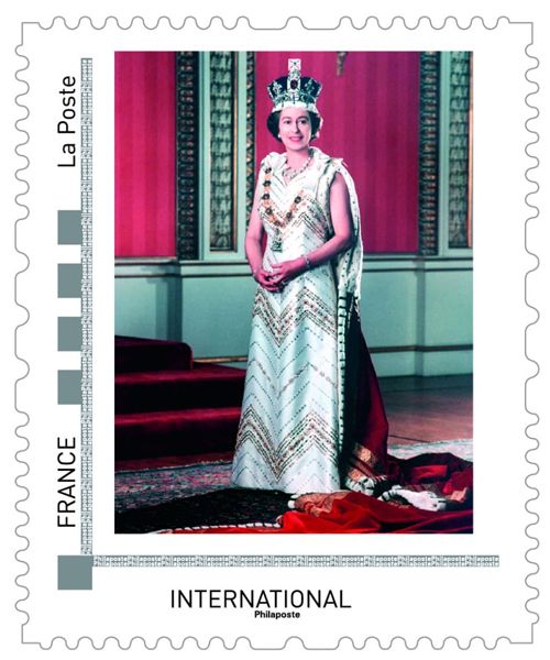 FRANCE : Collector Reine Elisabeth II