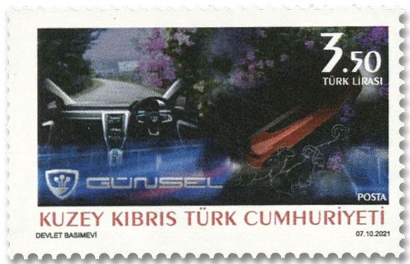 n° 827/828 - Timbre CHYPRE TURC Poste