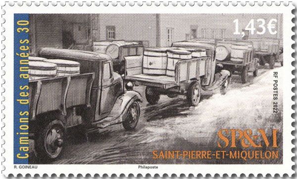 n° F1289 - Timbre Saint-Pierre et Miquelon Poste