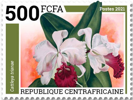 n° 8430/8433  - Timbre CENTRAFRIQUE Poste