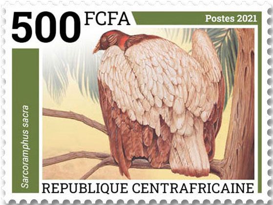 n° 8442/8445  - Timbre CENTRAFRIQUE Poste