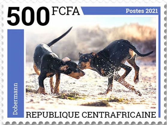 n° 8450/8453  - Timbre CENTRAFRIQUE Poste