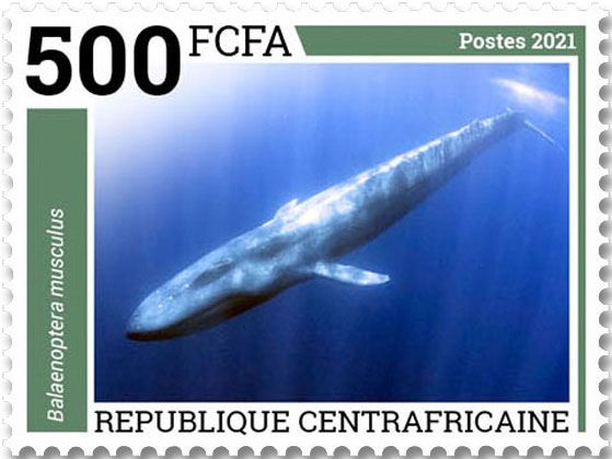 n° 8454/8457  - Timbre CENTRAFRIQUE Poste