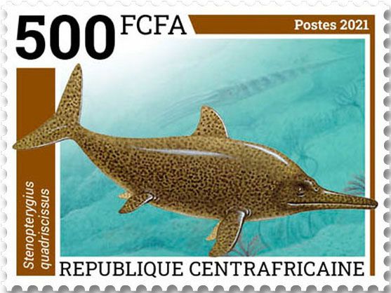 n° 8462/8465  - Timbre CENTRAFRIQUE Poste