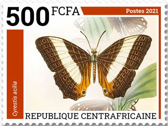 n° 8470/8473  - Timbre CENTRAFRIQUE Poste