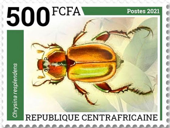 n° 8474/8477  - Timbre CENTRAFRIQUE Poste