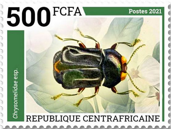 n° 8474/8477  - Timbre CENTRAFRIQUE Poste