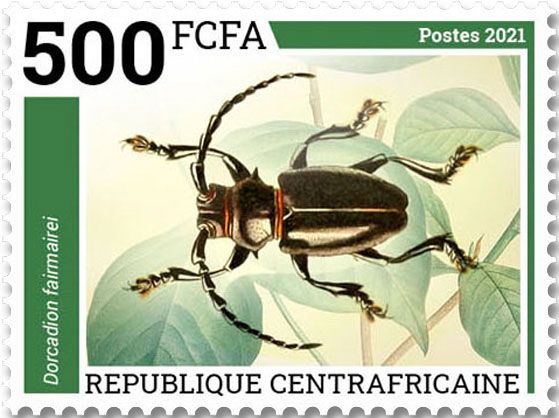 n° 8474/8477  - Timbre CENTRAFRIQUE Poste