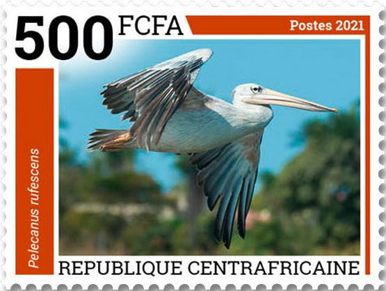 n° 8478/8481  - Timbre CENTRAFRIQUE Poste