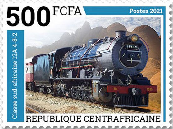 n° 8486/8489  - Timbre CENTRAFRIQUE Poste